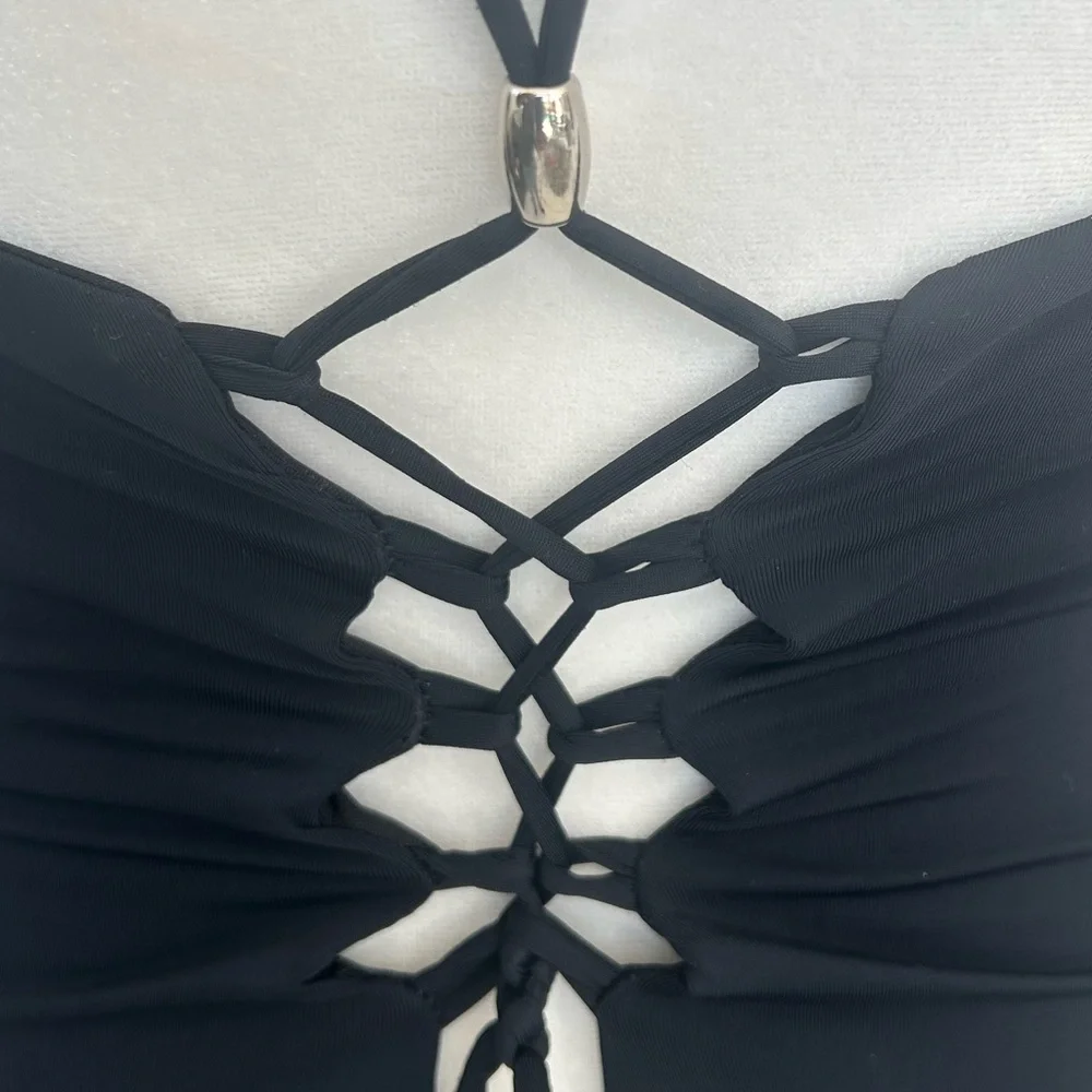 TiniBikini Plunging One Piece Swimsuit - Picture 5 of 7